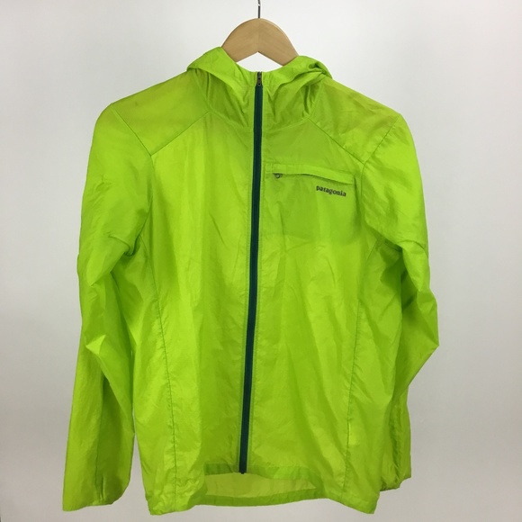 Patagonia Other - Patagonia Common Threads Green Hooded Windbreaker